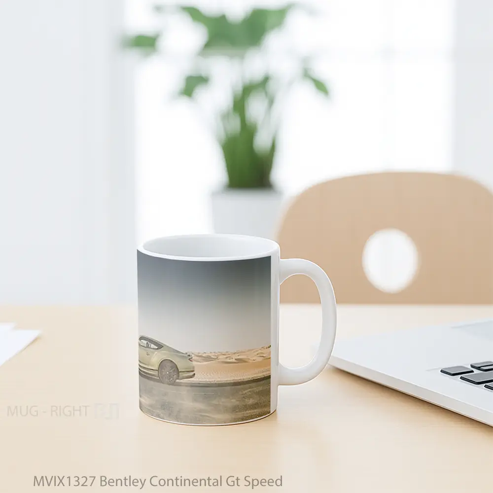 Mug Bentley Continental Gt Speed Cangkir Mobil - All-side / Desain