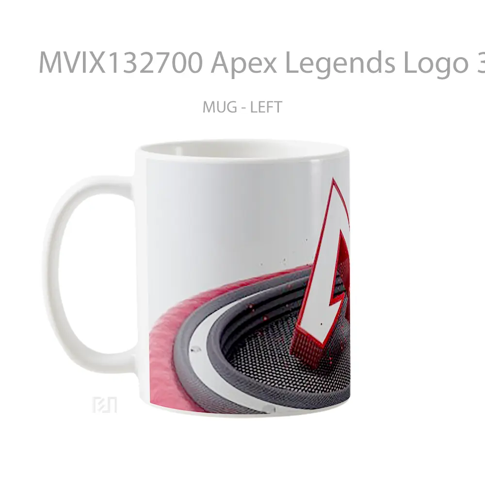 Mug Apex Legends Logo 3D Cangkir Gamer - All-side / Desain