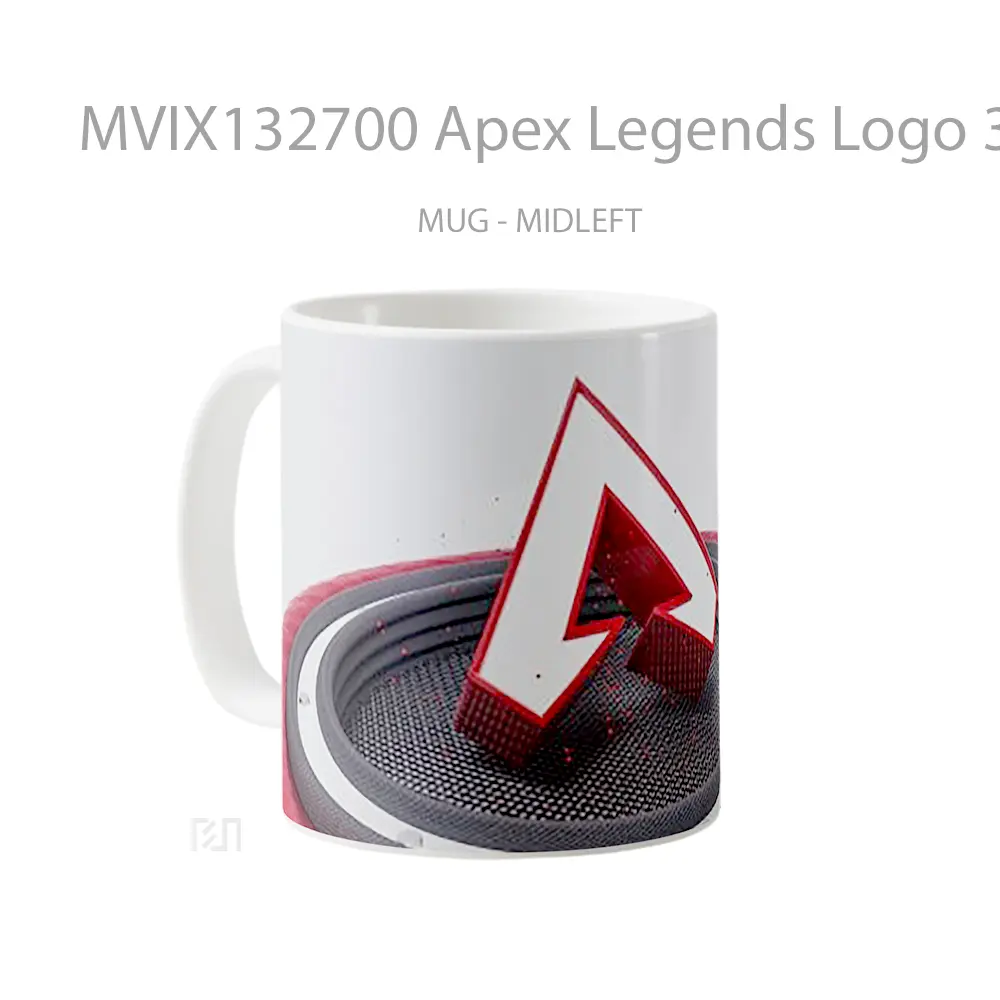 Mug Apex Legends Logo 3D Cangkir Gamer - All-side / Desain
