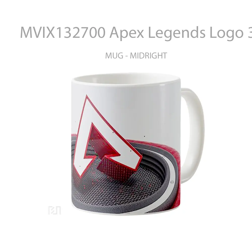 Mug Apex Legends Logo 3D Cangkir Gamer - All-side / Desain