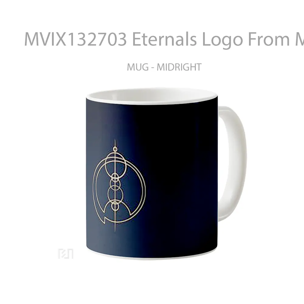 Mug Eternals Logo From Marvel Gelas Superhero - All-side / Desain