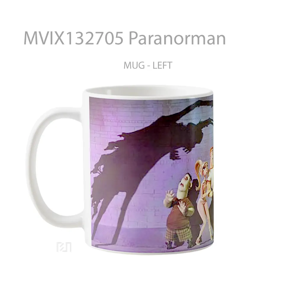 Mug Paranorman Gelas Keramik Unik - All-side / Desain