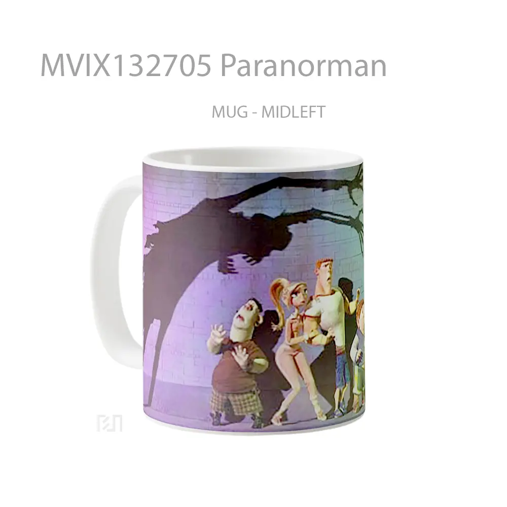 Mug Paranorman Gelas Keramik Unik - All-side / Desain