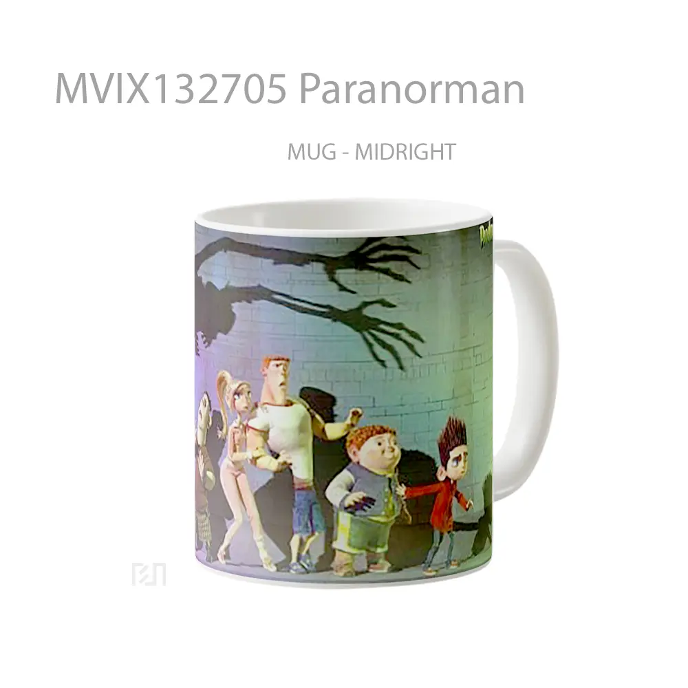 Mug Paranorman Gelas Keramik Unik - All-side / Desain