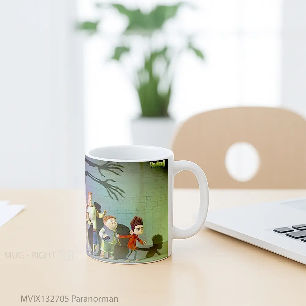 Mug Paranorman Gelas Keramik Unik - All-side / Desain