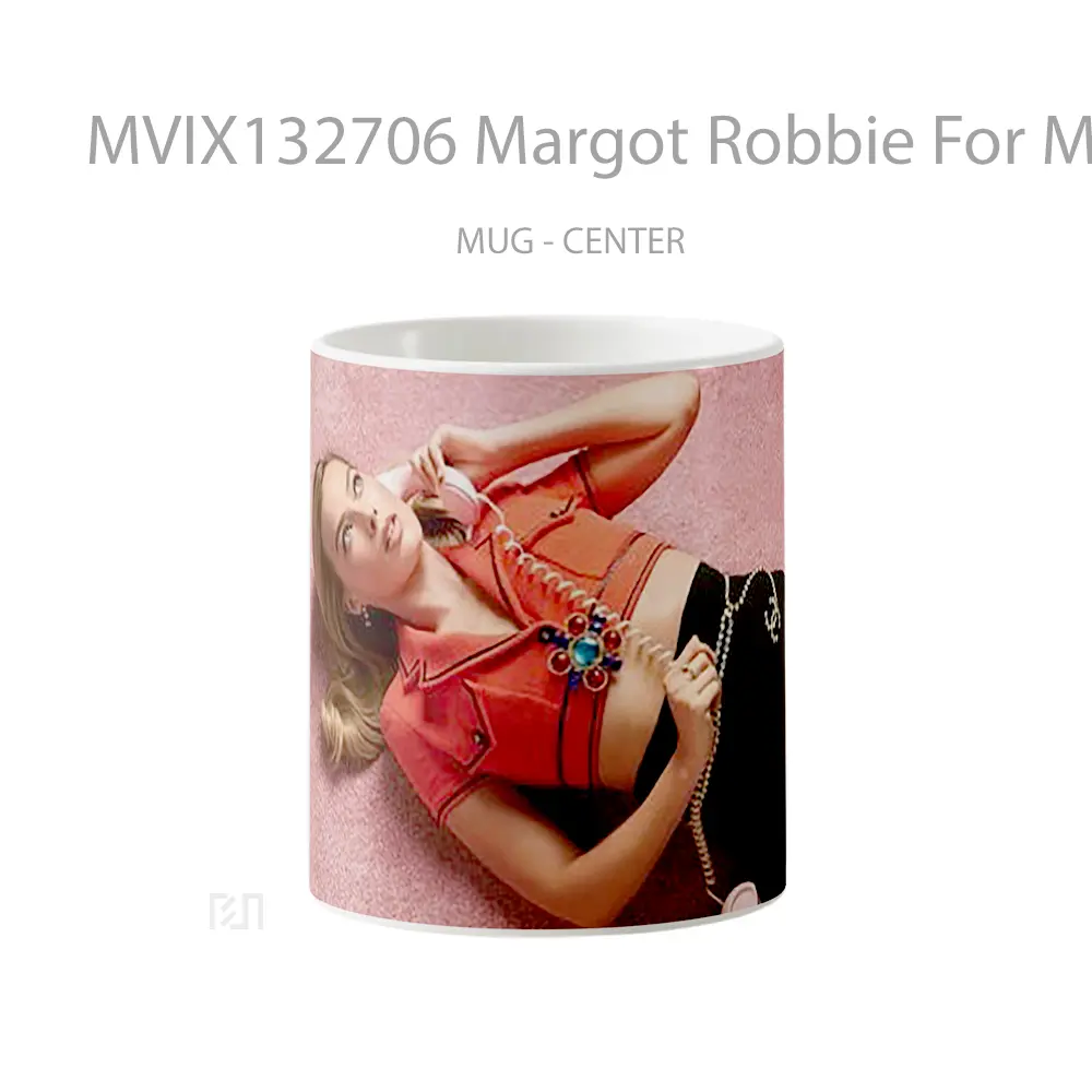 Mug Margot Robbie For Marie Claire Gelas Keramik Unik