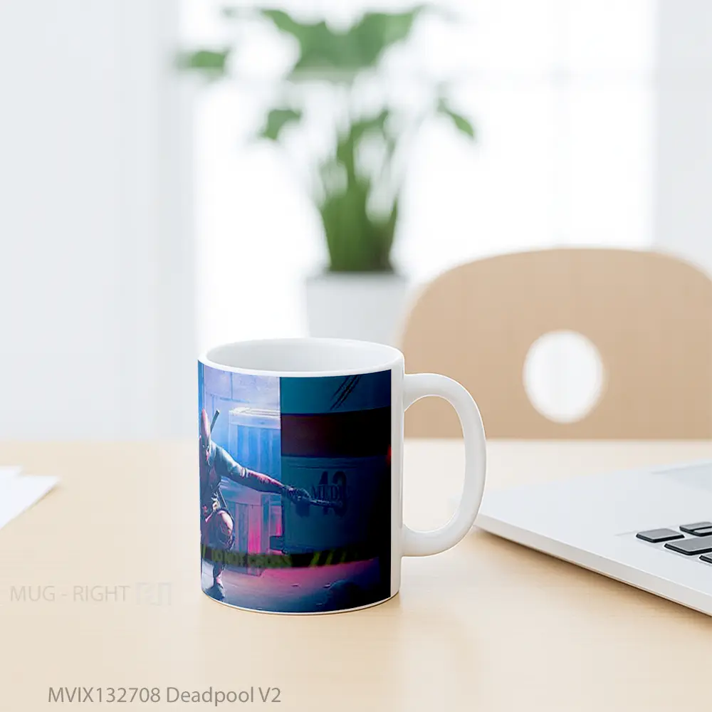 Mug Deadpool V2 Gelas Superhero - All-side / Desain