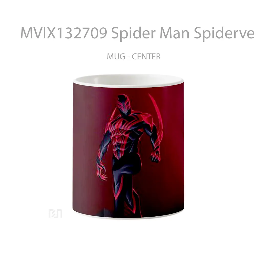 Mug Spider Man Spiderverse Gelas Superhero