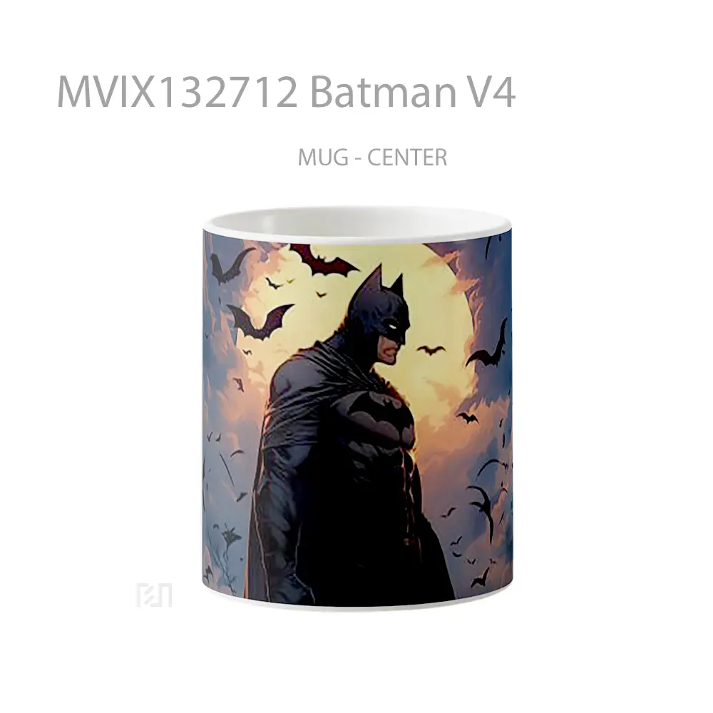 Mug Batman V4 Gelas Superhero
