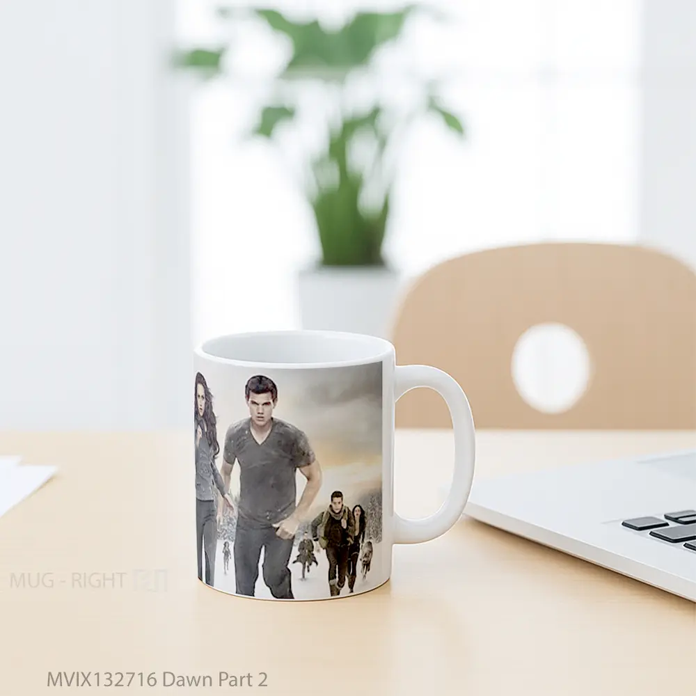 Mug Dawn Part 2 Gelas Keramik Unik - All-side / Desain