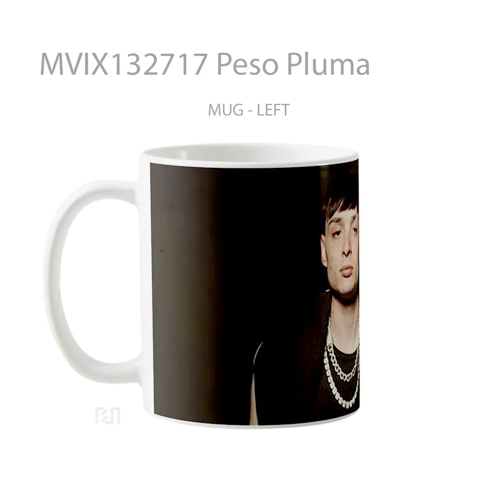 Mug Peso Pluma Gelas Keramik Unik - All-side / Desain