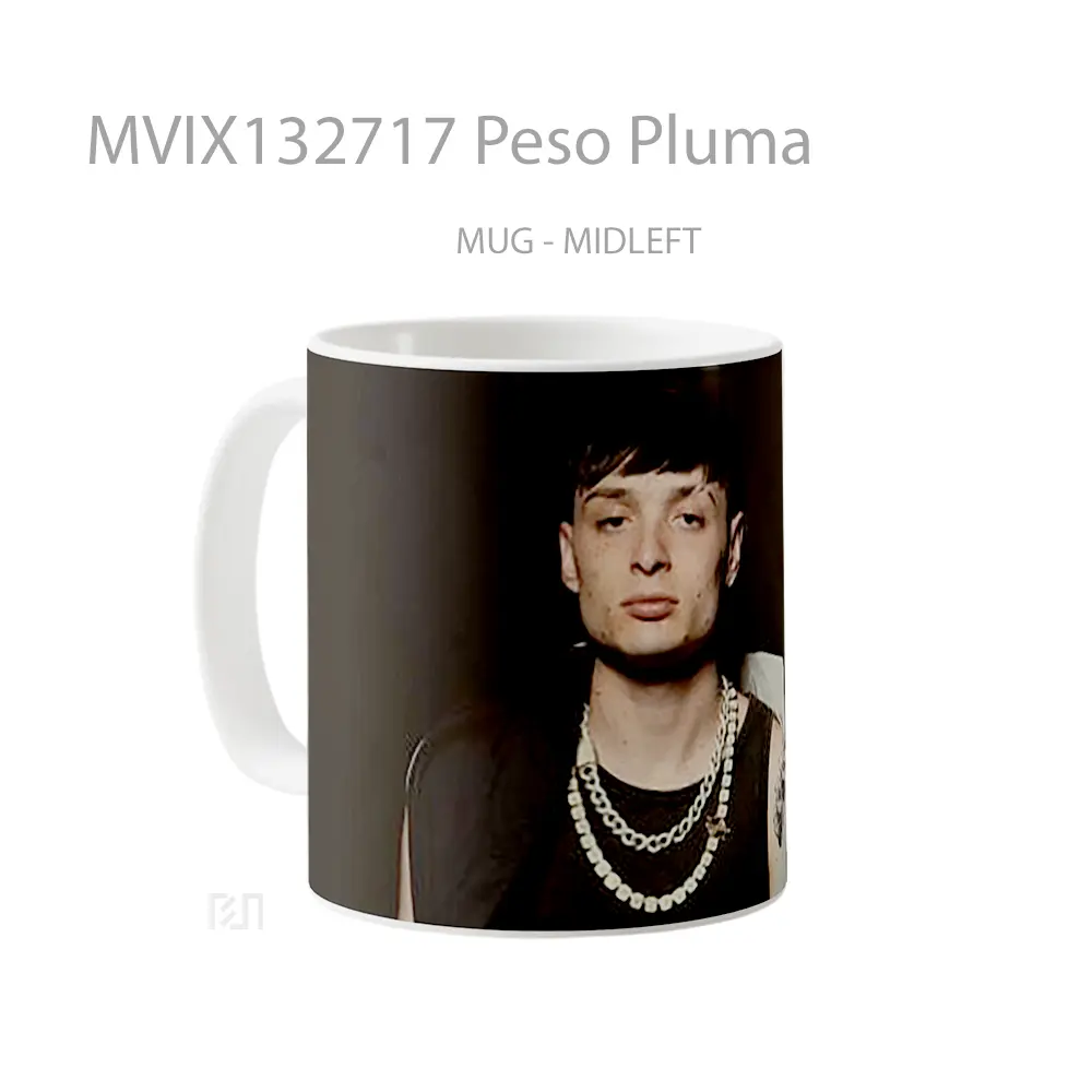 Mug Peso Pluma Gelas Keramik Unik - All-side / Desain