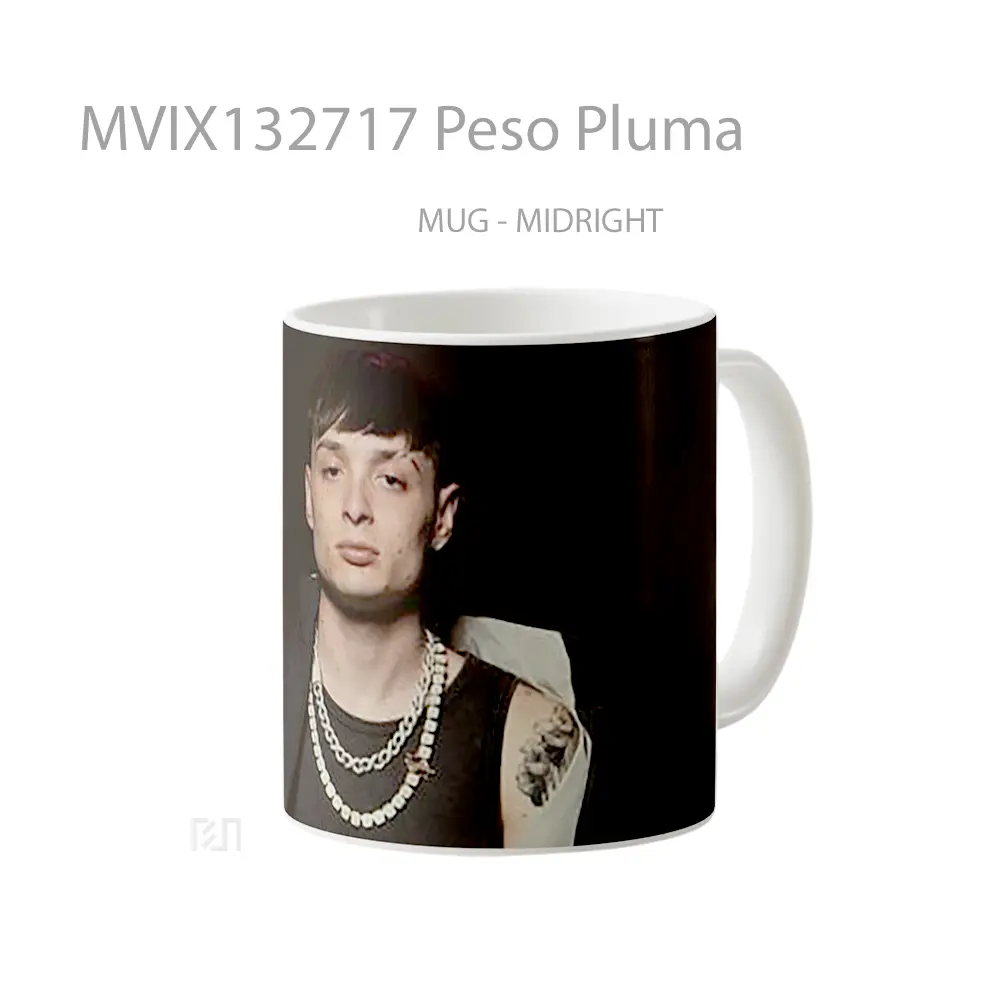 Mug Peso Pluma Gelas Keramik Unik - All-side / Desain