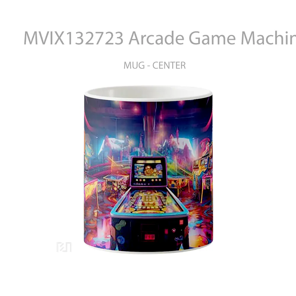 Mug Arcade Game Machines Cangkir Gamer
