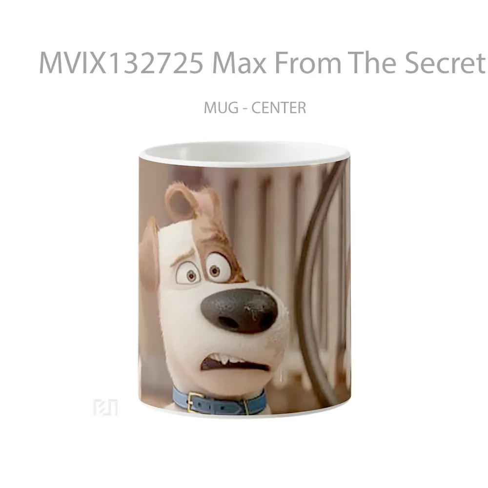 Mug Max From The Secret Life Of Pets Gelas Keramik Unik