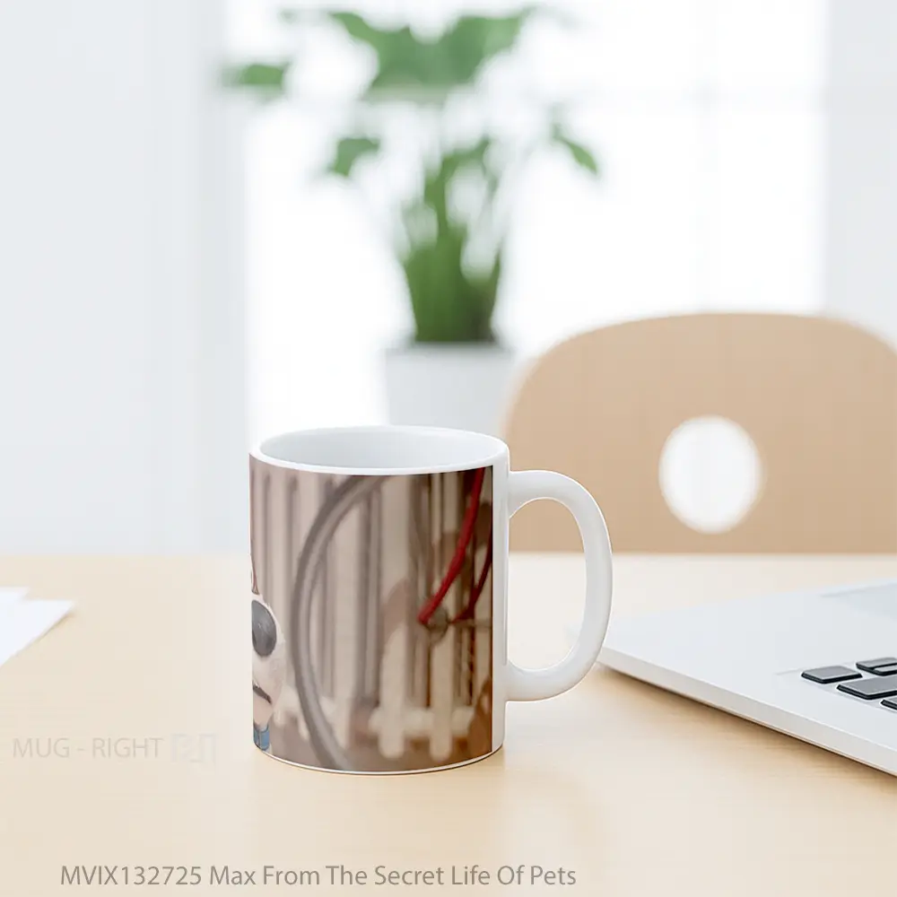 Mug Max From The Secret Life Of Pets Gelas Keramik Unik - All-side / Desain