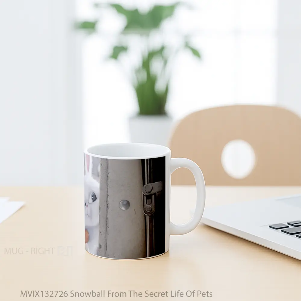 Mug Snowball From The Secret Life Of Pets Gelas Keramik Unik - All-side / Desain