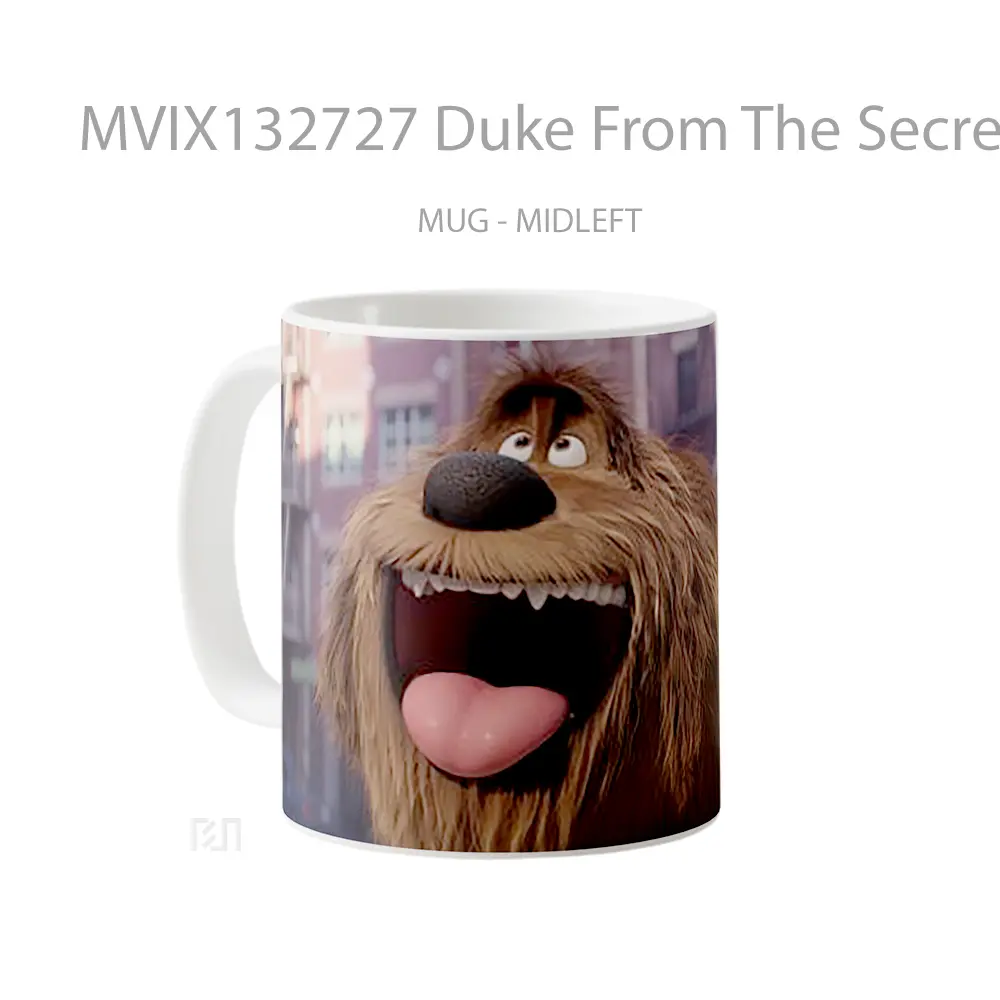 Mug Duke From The Secret Life Of Pets Gelas Keramik Unik - All-side / Desain