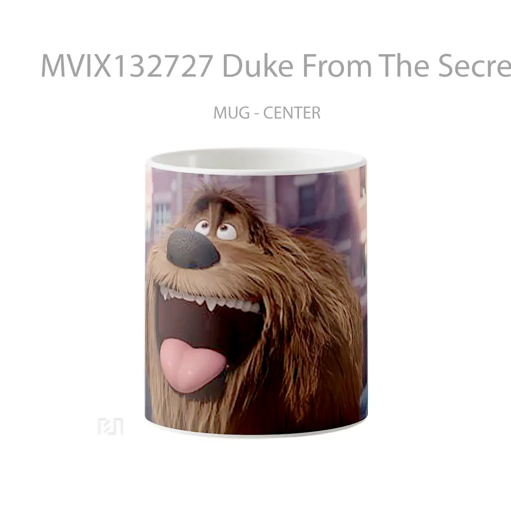 Mug Duke From The Secret Life Of Pets Gelas Keramik Unik