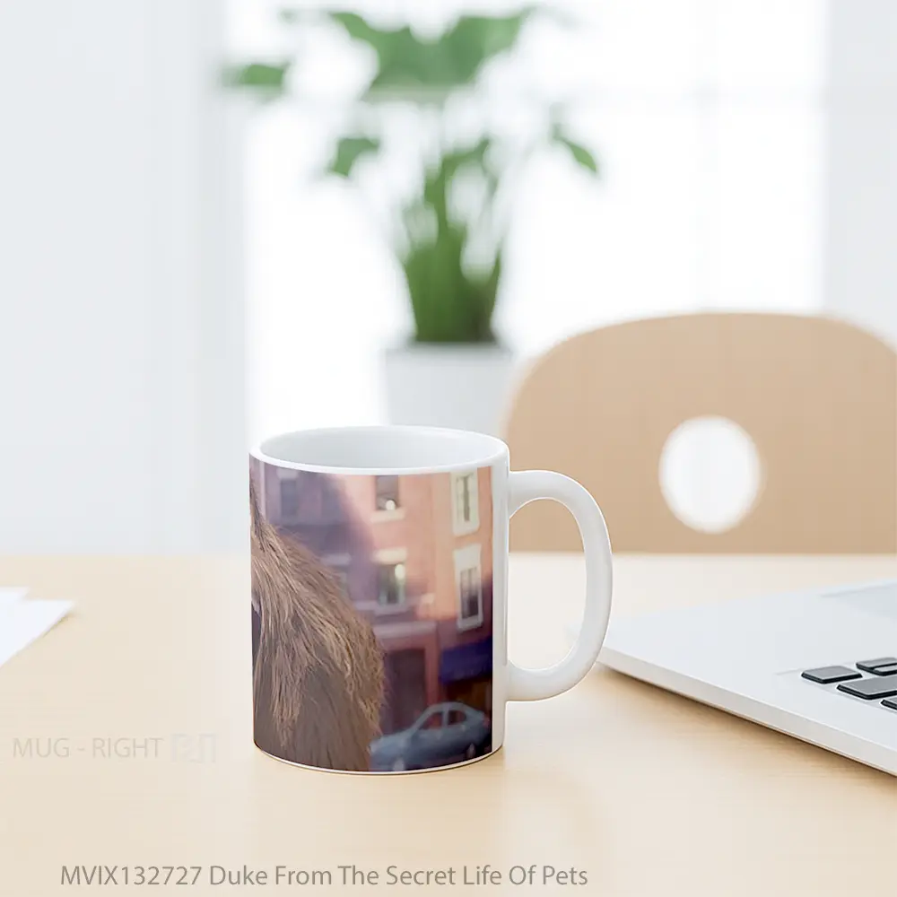 Mug Duke From The Secret Life Of Pets Gelas Keramik Unik - All-side / Desain