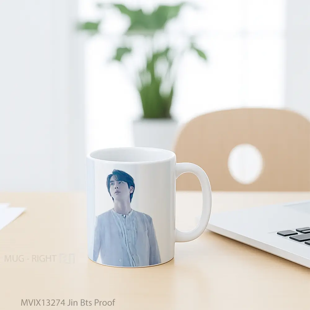 Mug Jin Bts Proof Gelas Keramik Unik - All-side / Desain