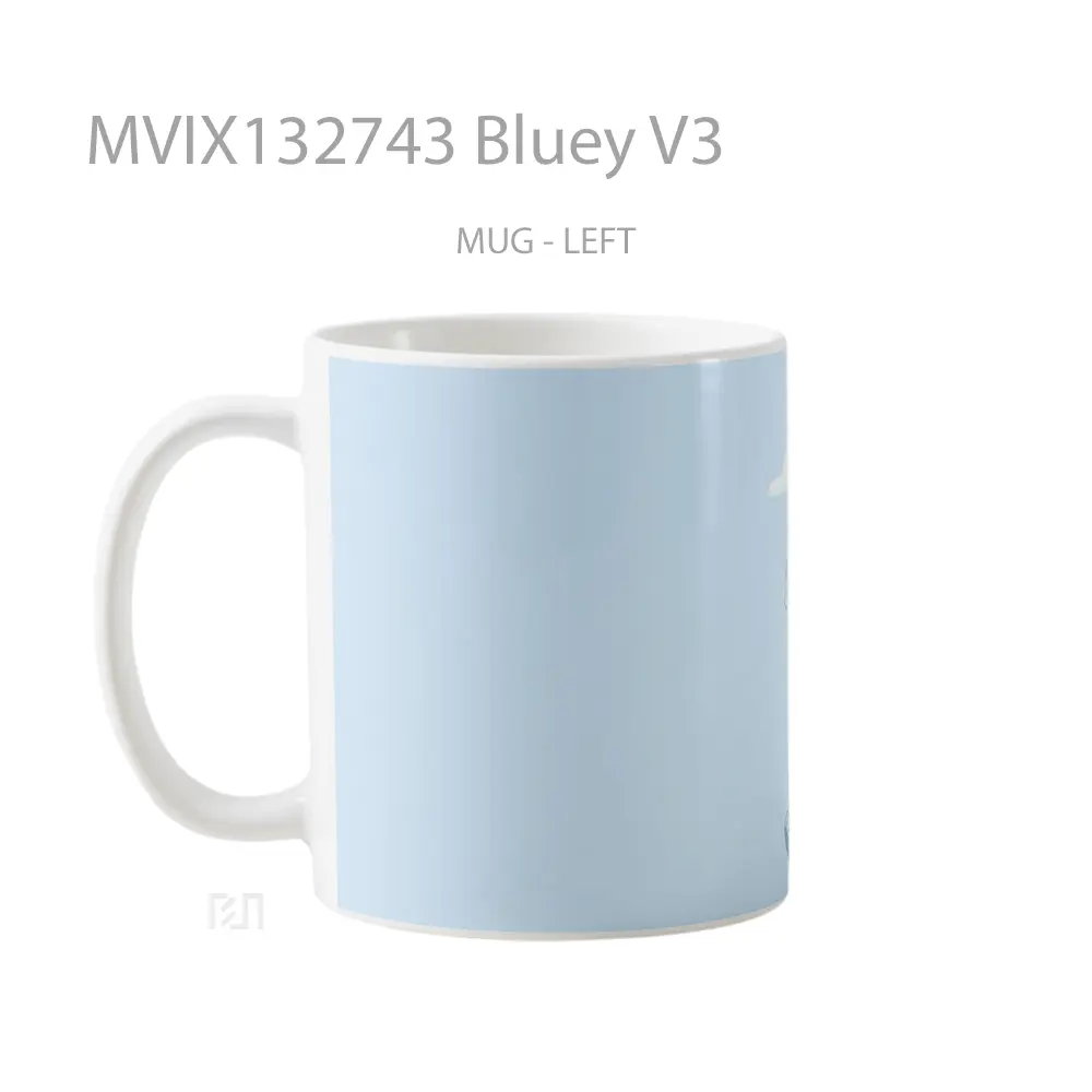 Mug Bluey V3 Gelas Keramik Unik - All-side / Desain