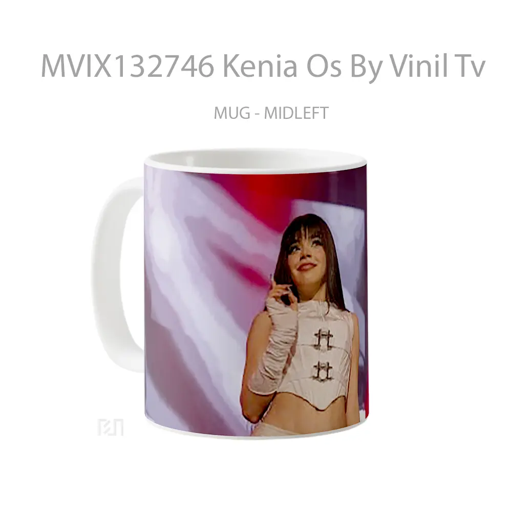 Mug Kenia Os By Vinil Tv Gelas Keramik Unik - All-side / Desain