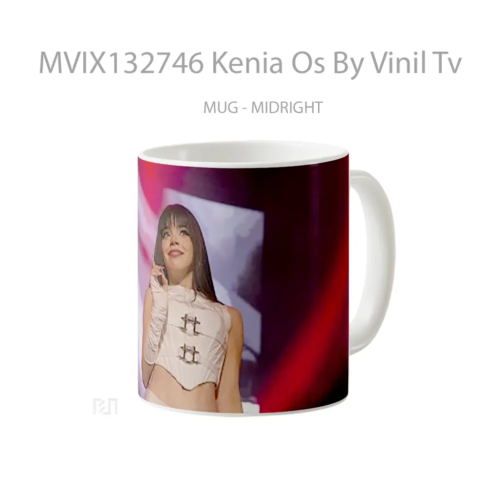 Mug Kenia Os By Vinil Tv Gelas Keramik Unik - All-side / Desain