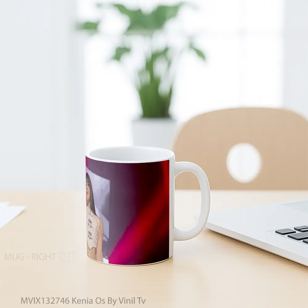Mug Kenia Os By Vinil Tv Gelas Keramik Unik - All-side / Desain