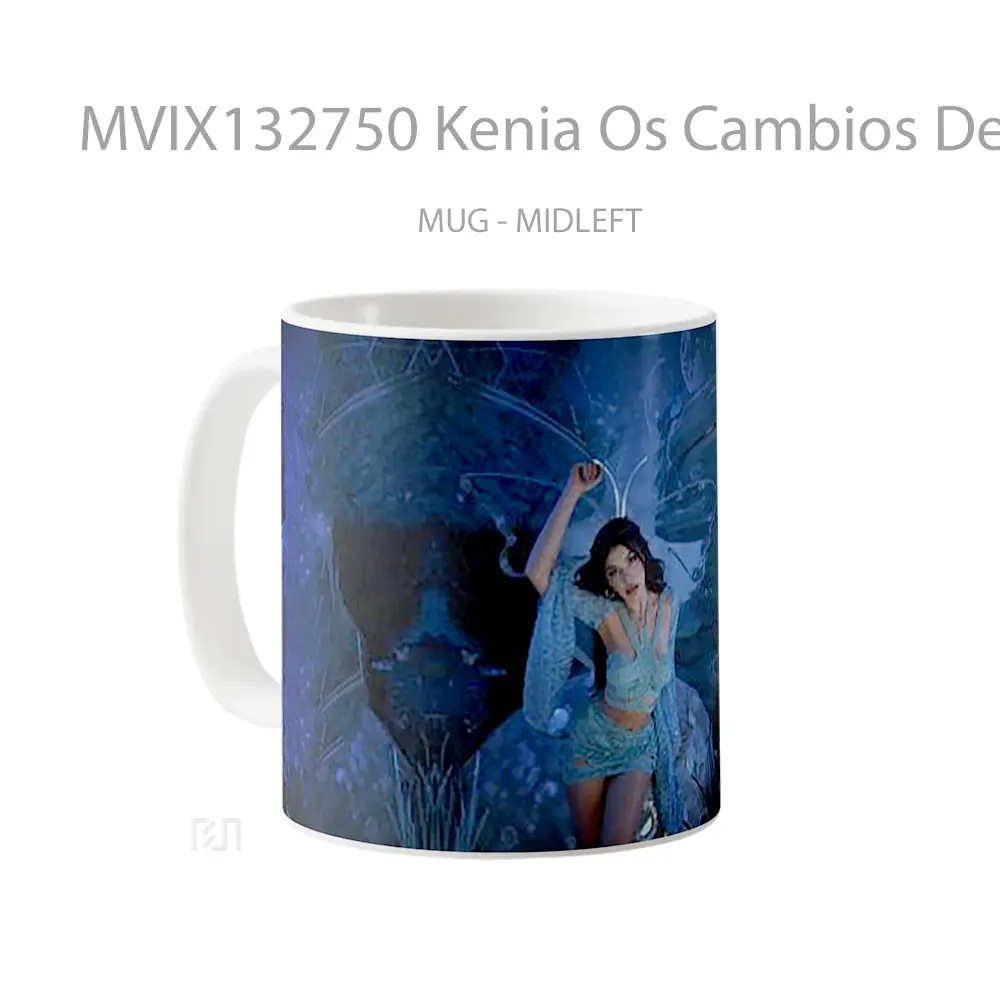 Mug Kenia Os Cambios De Luna Gelas Keramik Unik - All-side / Desain