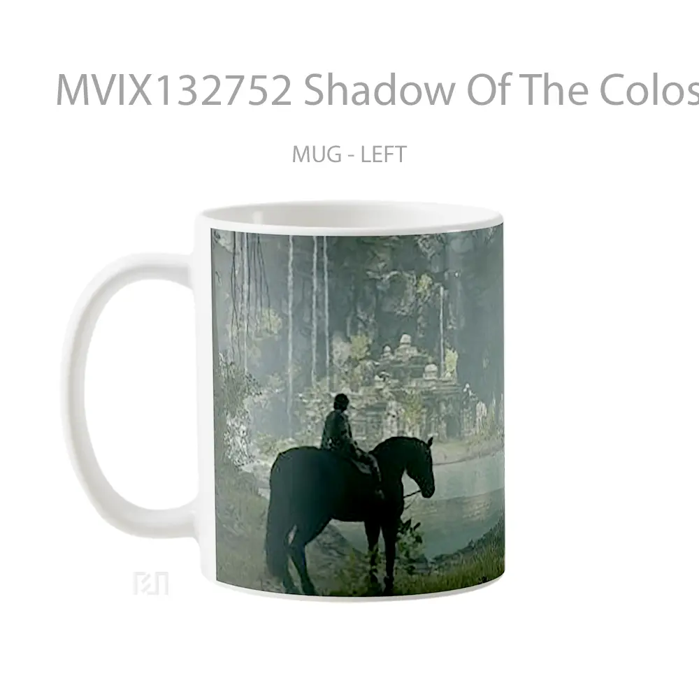 Mug Shadow Of The Colossus Gelas Keramik Unik - All-side / Desain