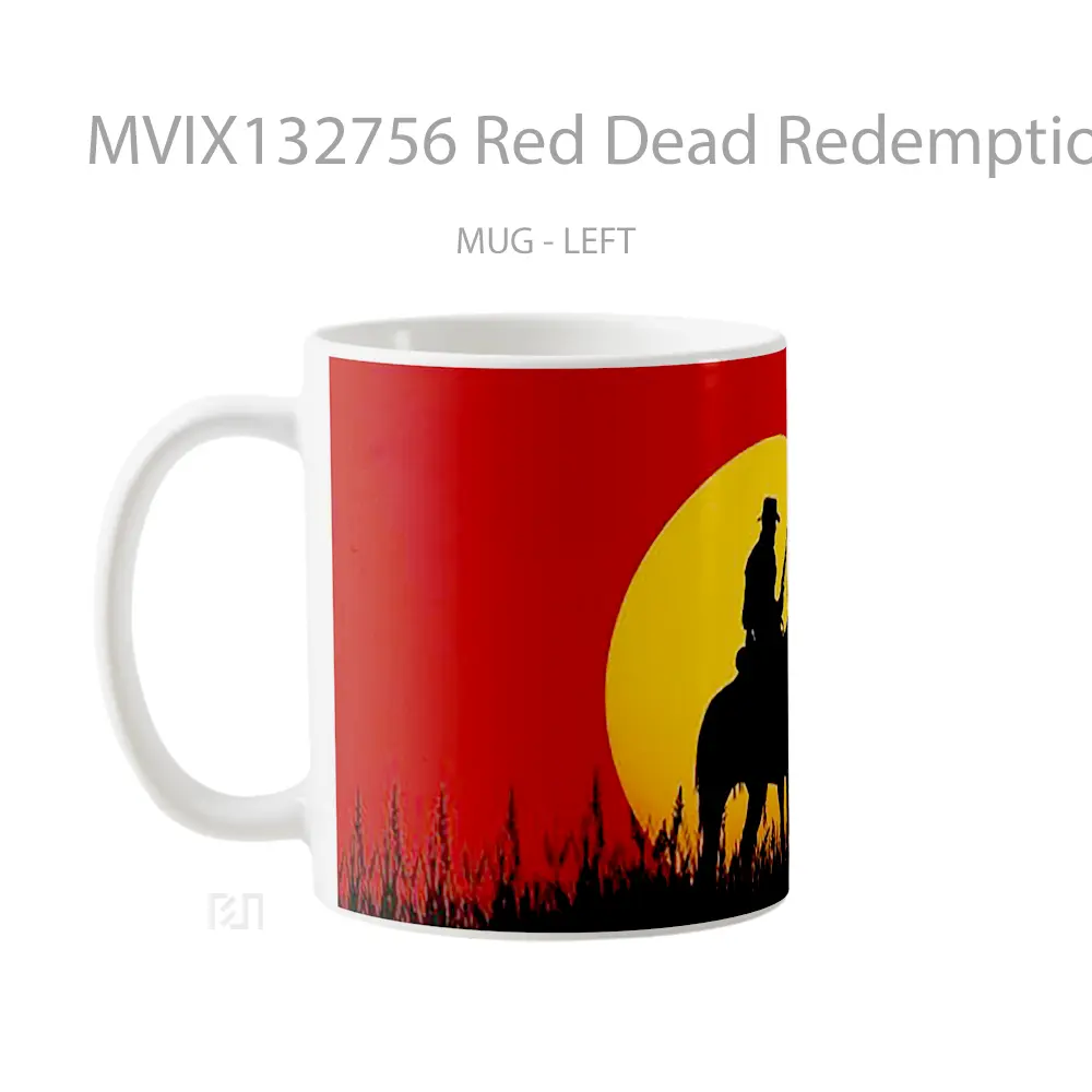 Mug Red Dead Redemption Gelas Keramik Unik - All-side / Desain