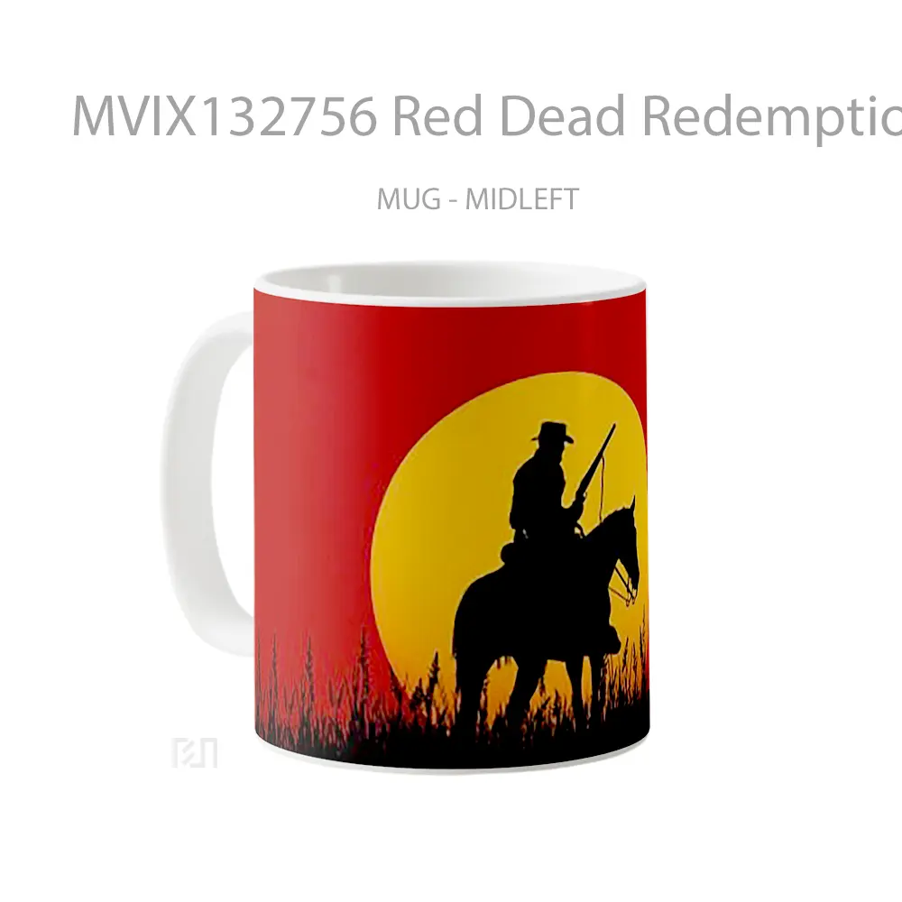 Mug Red Dead Redemption Gelas Keramik Unik - All-side / Desain