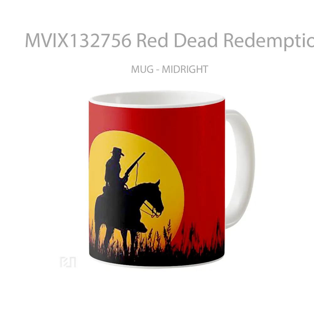 Mug Red Dead Redemption Gelas Keramik Unik - All-side / Desain