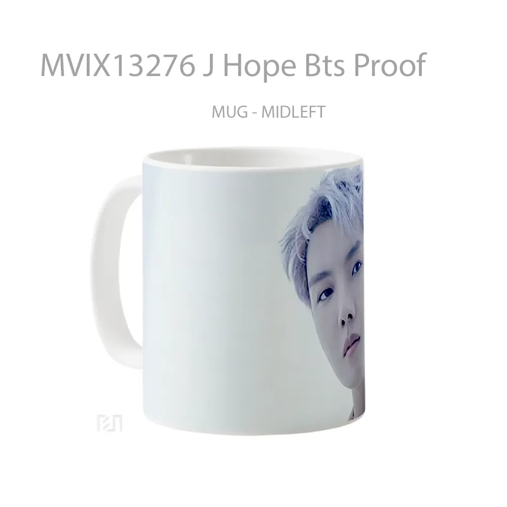 Mug J Hope Bts Proof Gelas Keramik Unik - All-side / Desain