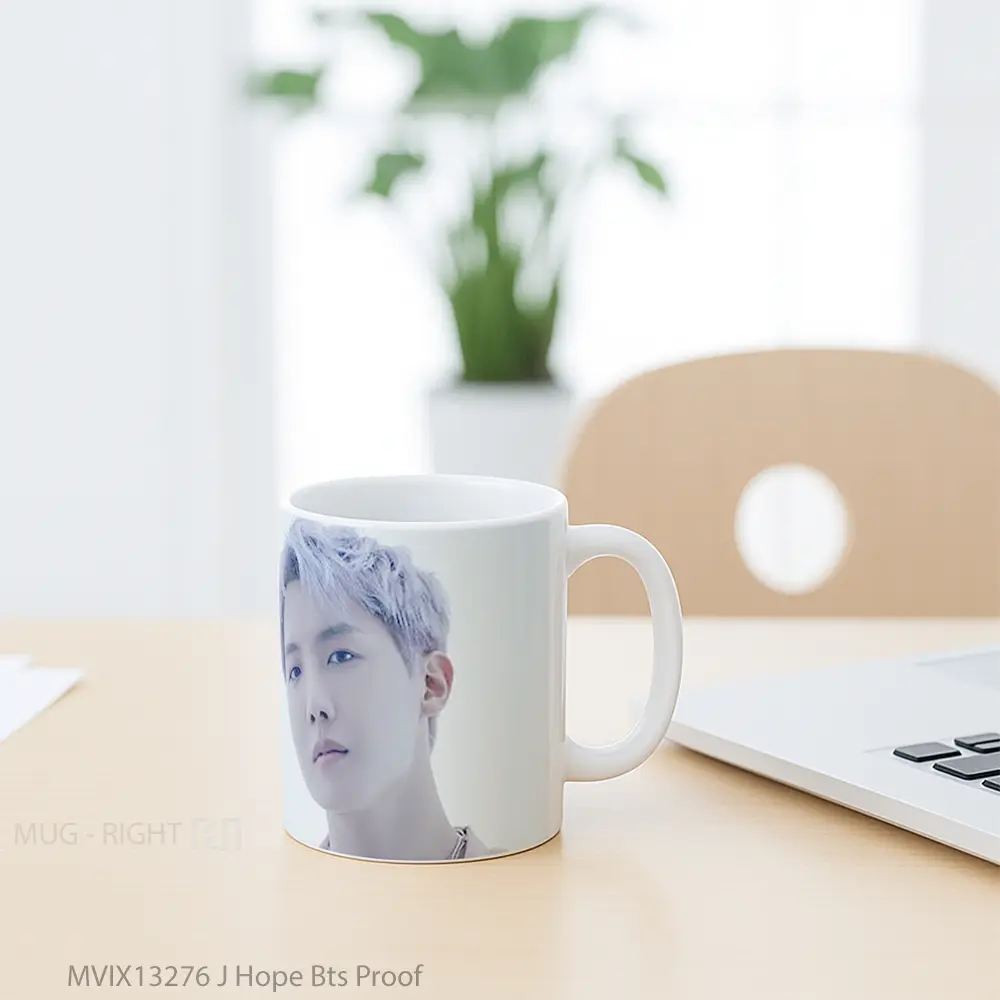 Mug J Hope Bts Proof Gelas Keramik Unik - All-side / Desain