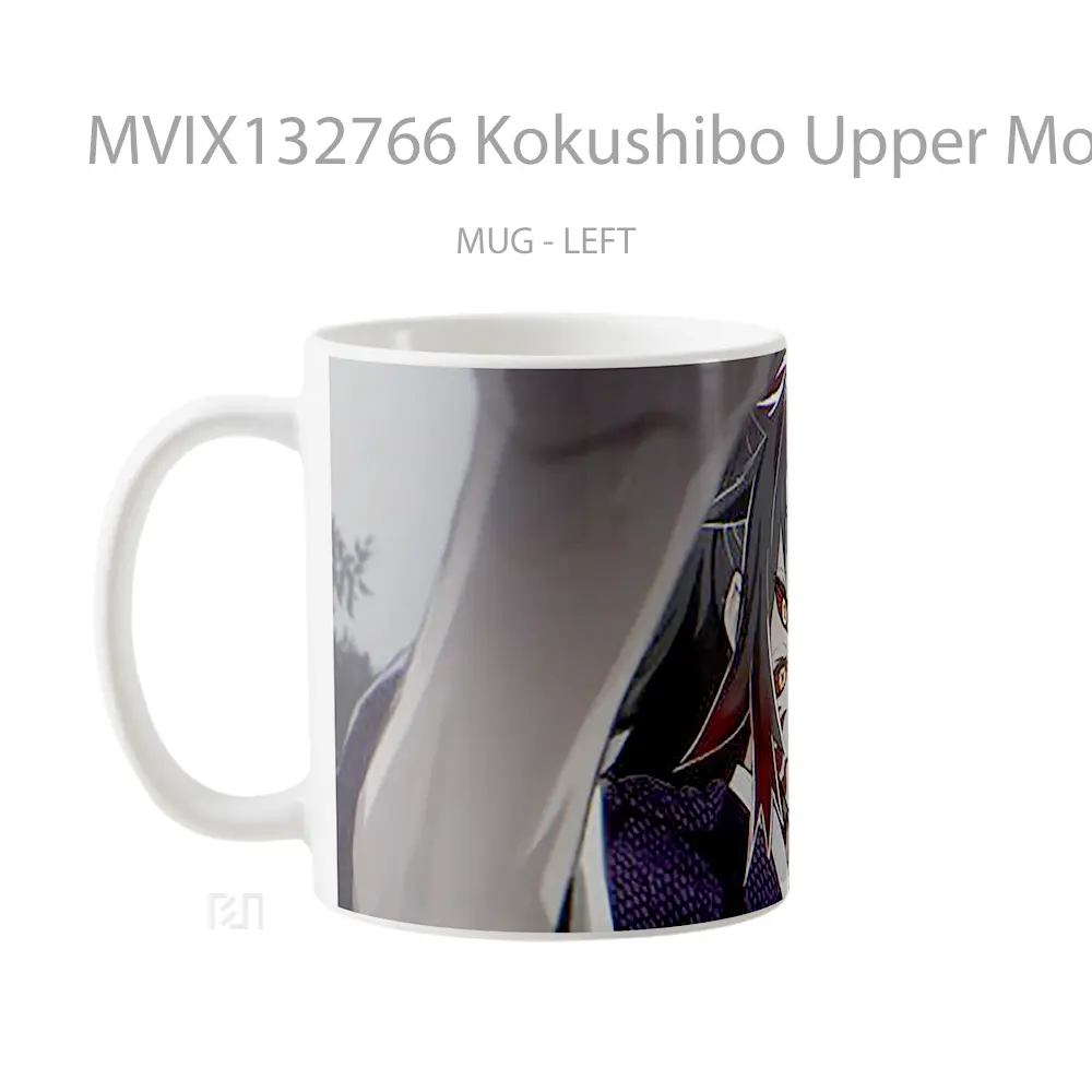 Mug Kokushibo Upper Moon One V1 Gelas Astronomi - All-side / Desain