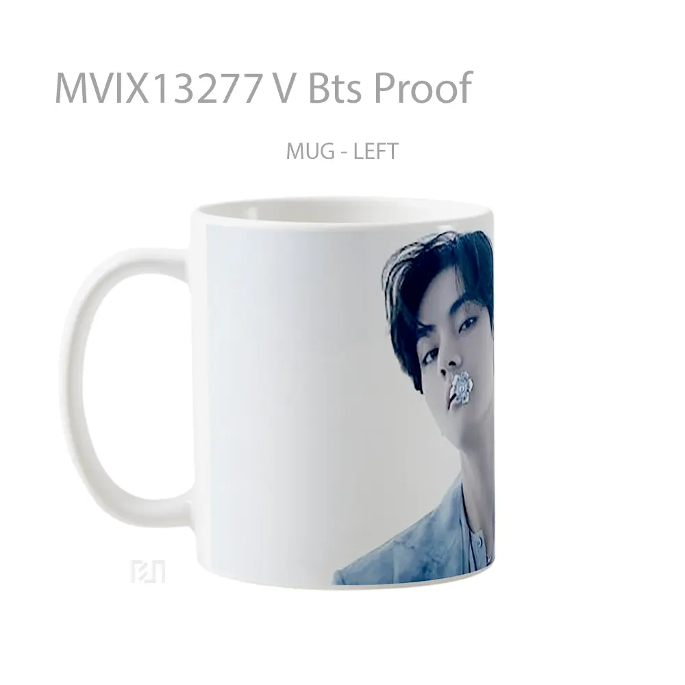 Mug V Bts Proof Gelas Keramik Unik - All-side / Desain