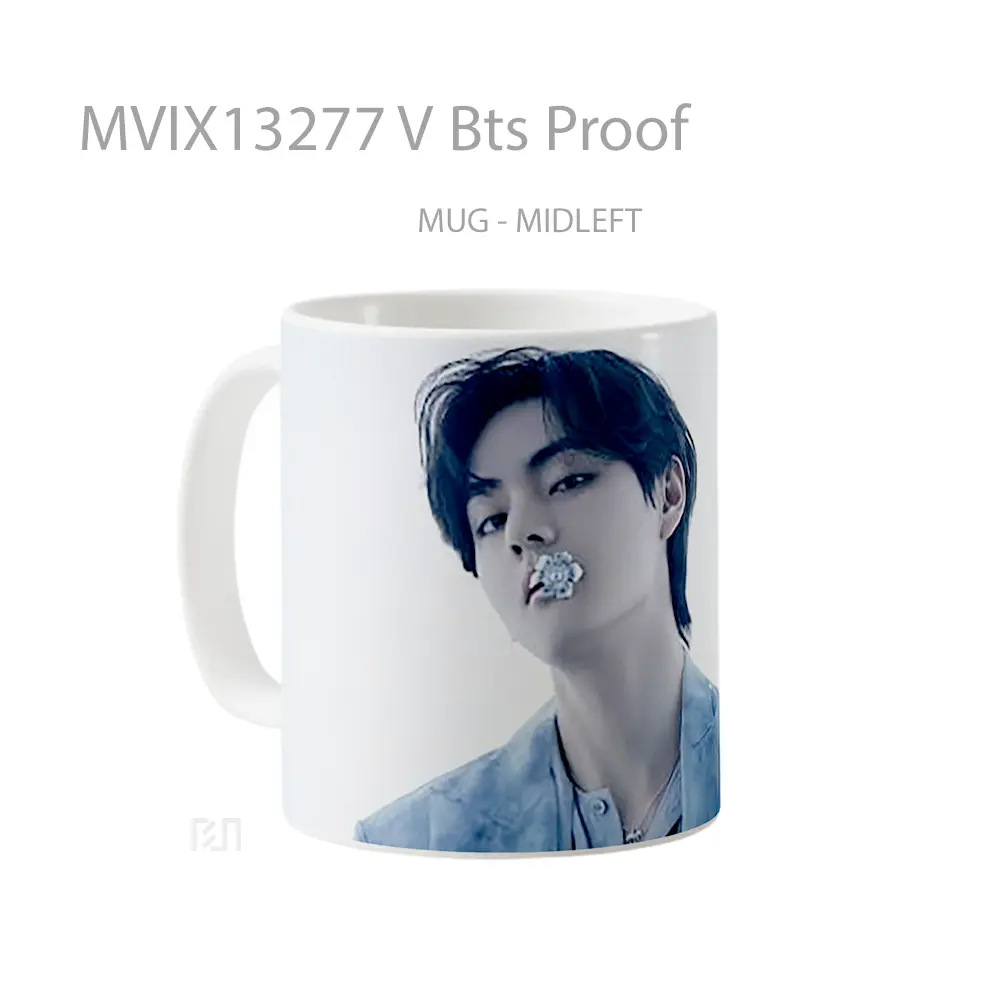 Mug V Bts Proof Gelas Keramik Unik - All-side / Desain