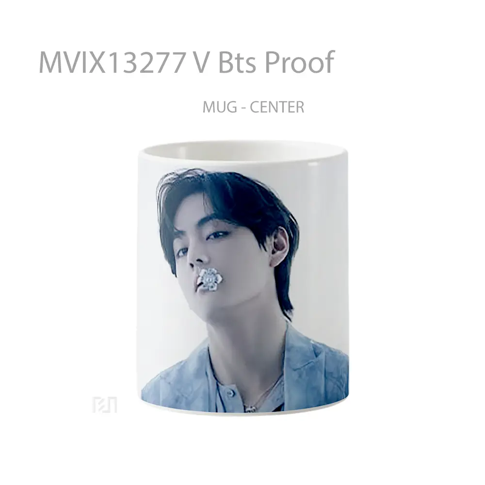 Mug V Bts Proof Gelas Keramik Unik