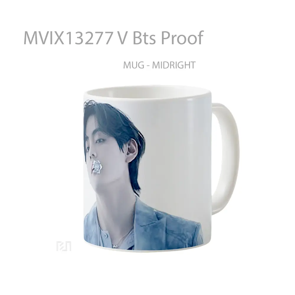 Mug V Bts Proof Gelas Keramik Unik - All-side / Desain