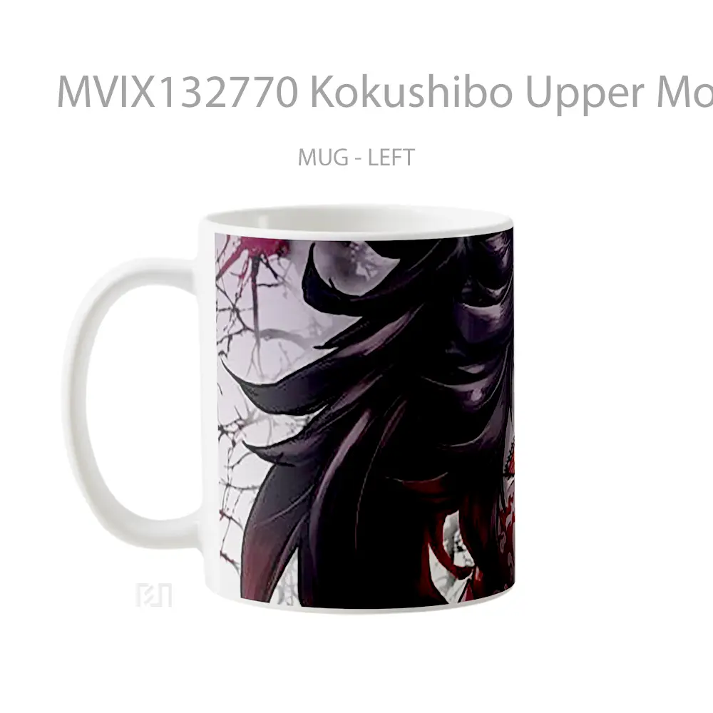Mug Kokushibo Upper Moon One V2 Gelas Astronomi - All-side / Desain