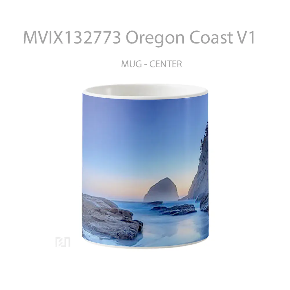 Mug Oregon Coast V1 Gelas Keramik Unik