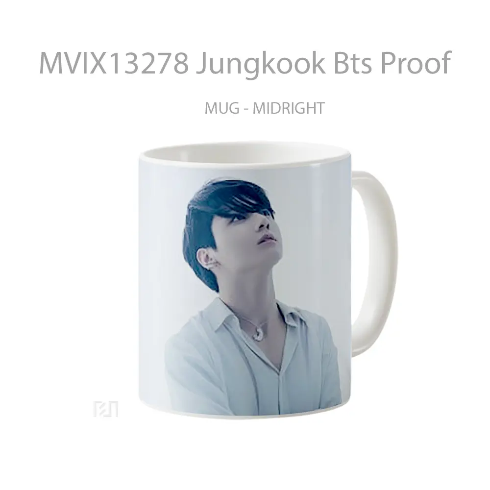 Mug Jungkook Bts Proof Gelas Keramik Unik - All-side / Desain