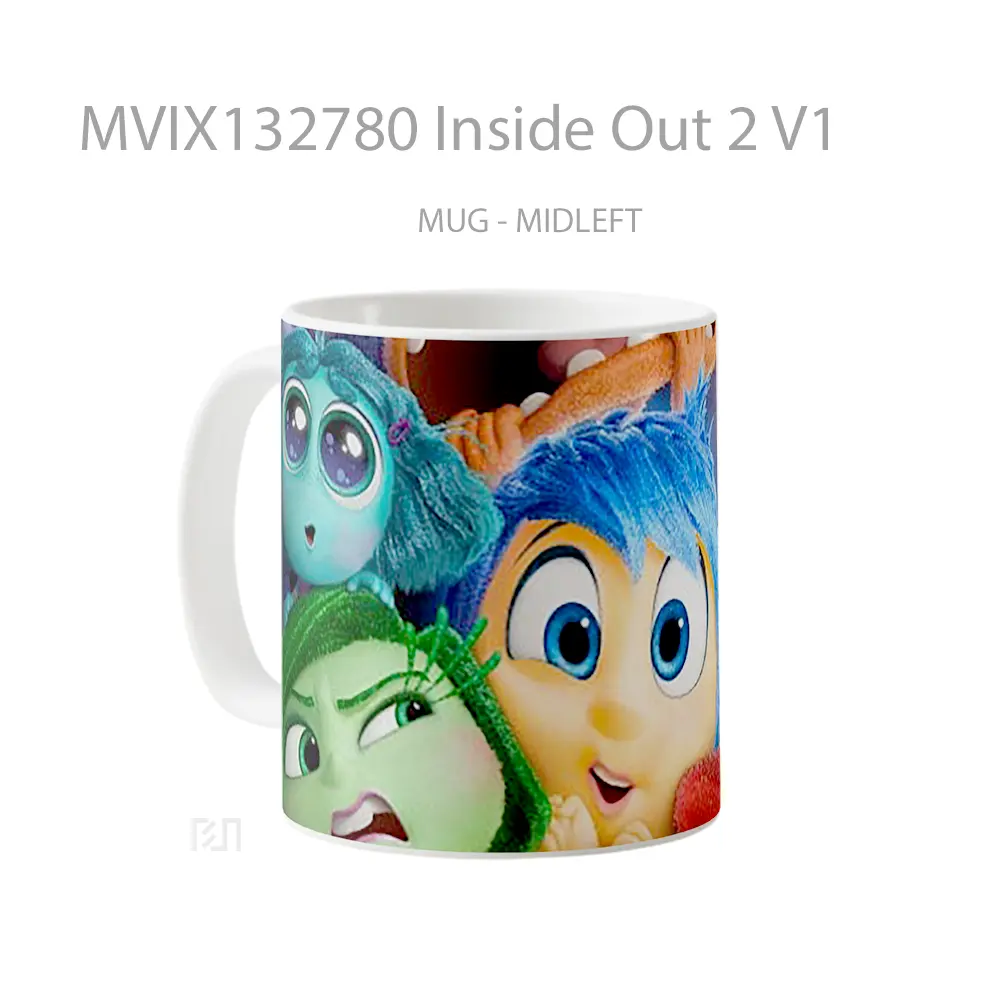Mug Inside Out 2 V1 Gelas Keramik Unik - All-side / Desain