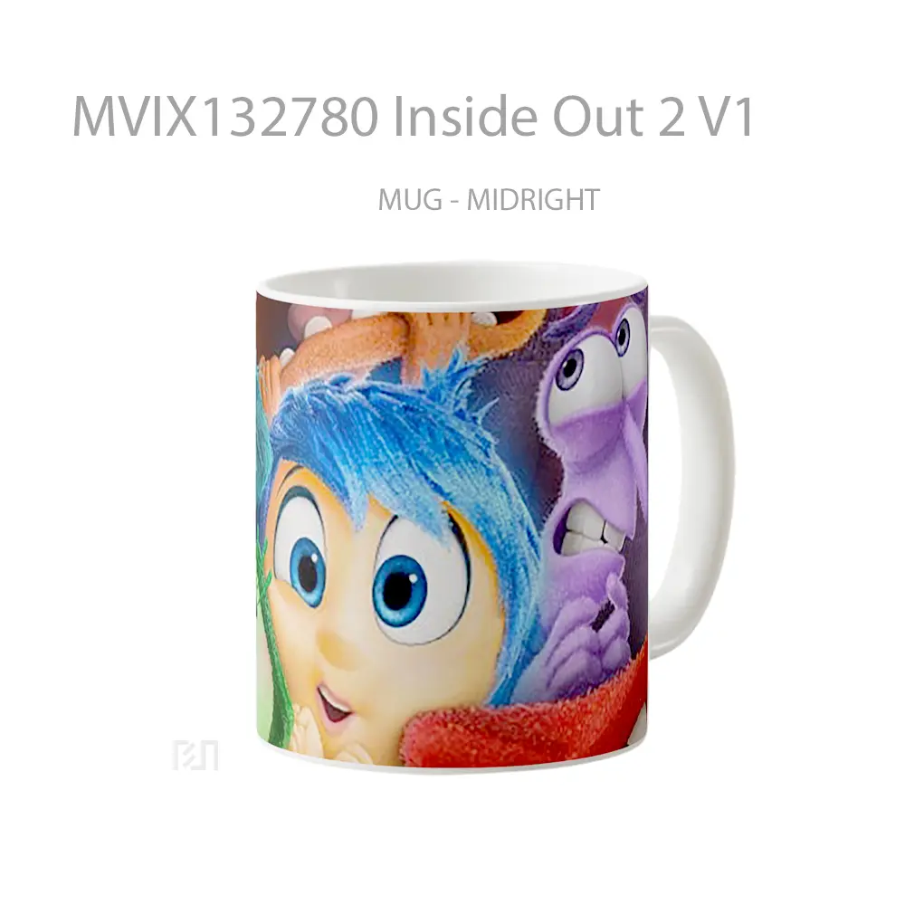 Mug Inside Out 2 V1 Gelas Keramik Unik - All-side / Desain