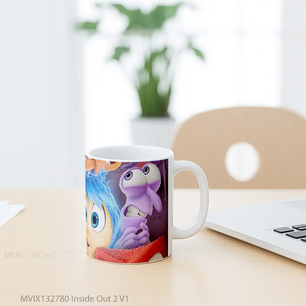 Mug Inside Out 2 V1 Gelas Keramik Unik - All-side / Desain