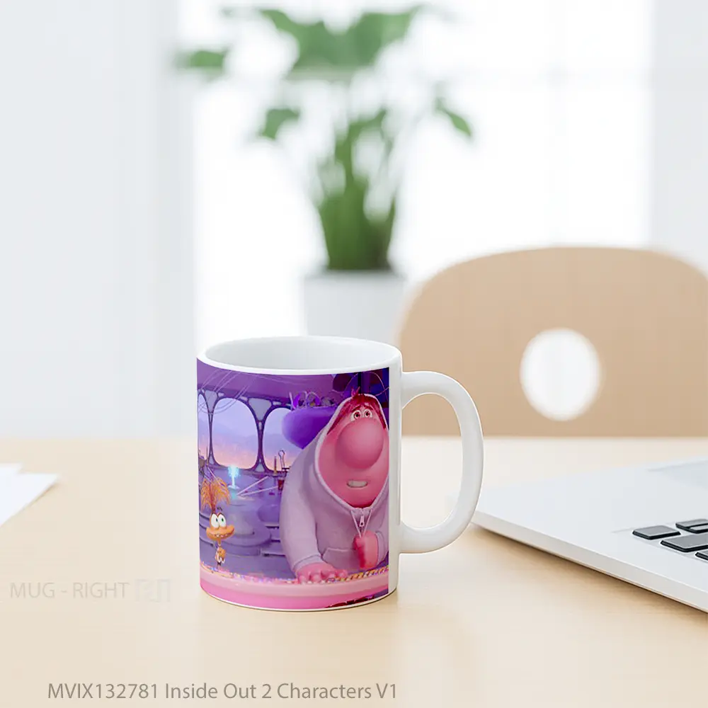 Mug Inside Out 2 Characters V1 Gelas Keramik Unik - All-side / Desain