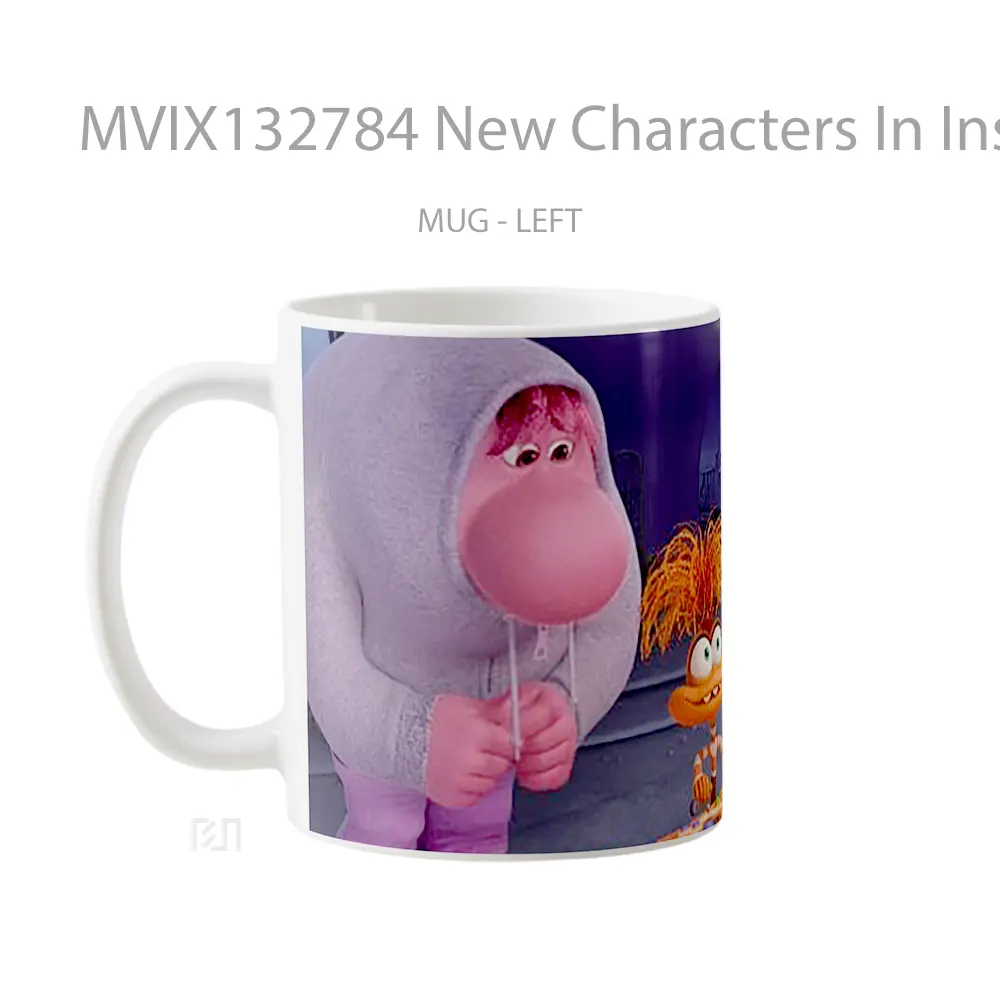 Mug New Characters In Inside Out 2 Gelas Keramik Unik - All-side / Desain