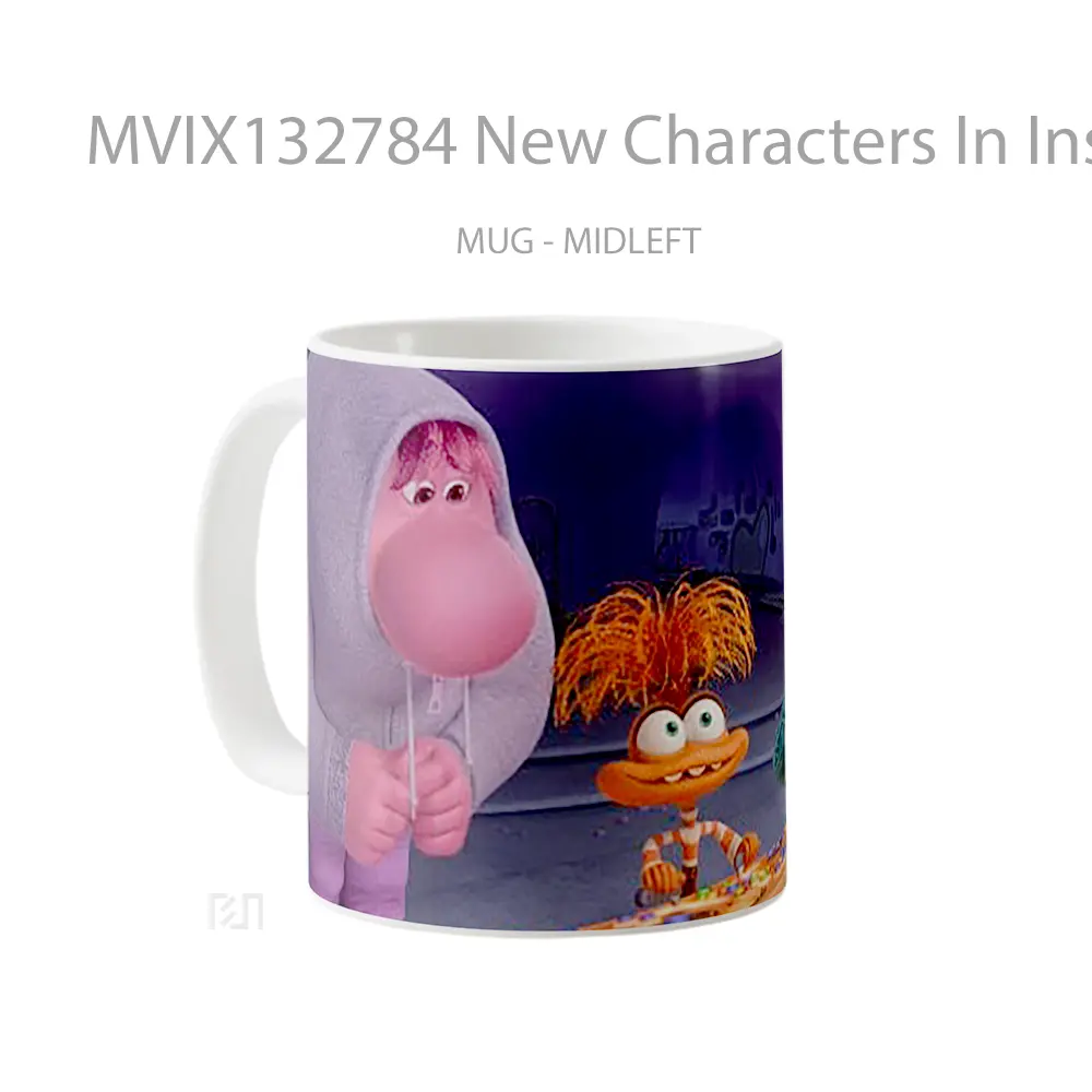 Mug New Characters In Inside Out 2 Gelas Keramik Unik - All-side / Desain